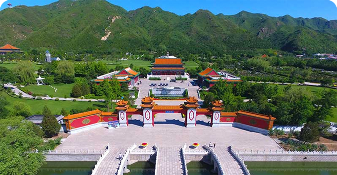 天寿陵园园区自然与人文景观